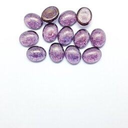 Cabochon 10x8 mm shine