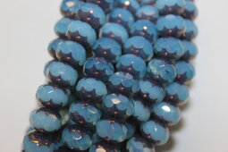 Rondells 9x6 mm shine/bronze