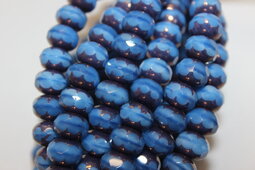 Rondells 9x6 mm shine/bronze