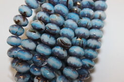 Rondells 9x6 mm shine/bronze