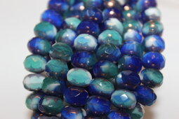 Rondells 9x6 mm shine/combination/bronze