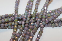 Fire polished 4 mm shine/luster