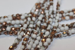 Fire polished 4 mm shine/vacuum coating