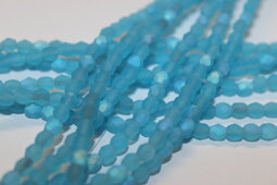 Fire polished 4 mm shine/vacuum coating