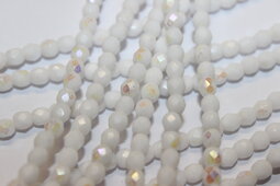 Fire polished 4 mm shine/vacuum coating