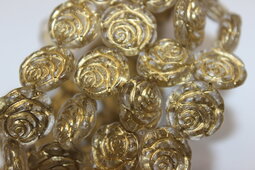 Rose 14 mm shine/bronze