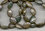 Fruit stones 17x13 mm shine / metal picasso