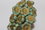 Flower as a button 18 mm matte/bronze