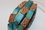 Rectangle 16x9 mm combination/finely matte/capri one side