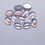 Cabochon 14x10 mm shine